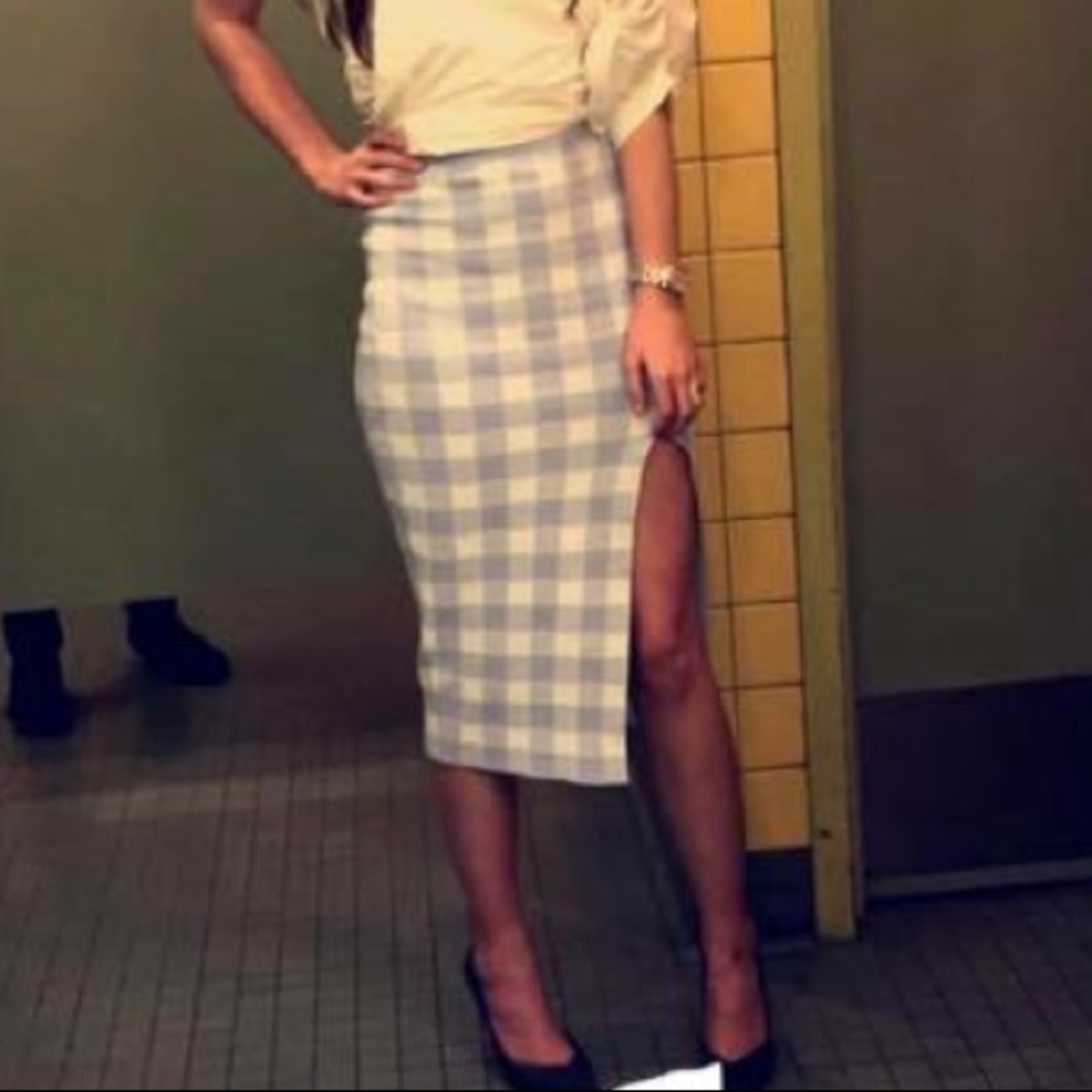 Long skirt with slit GIANNI BINI